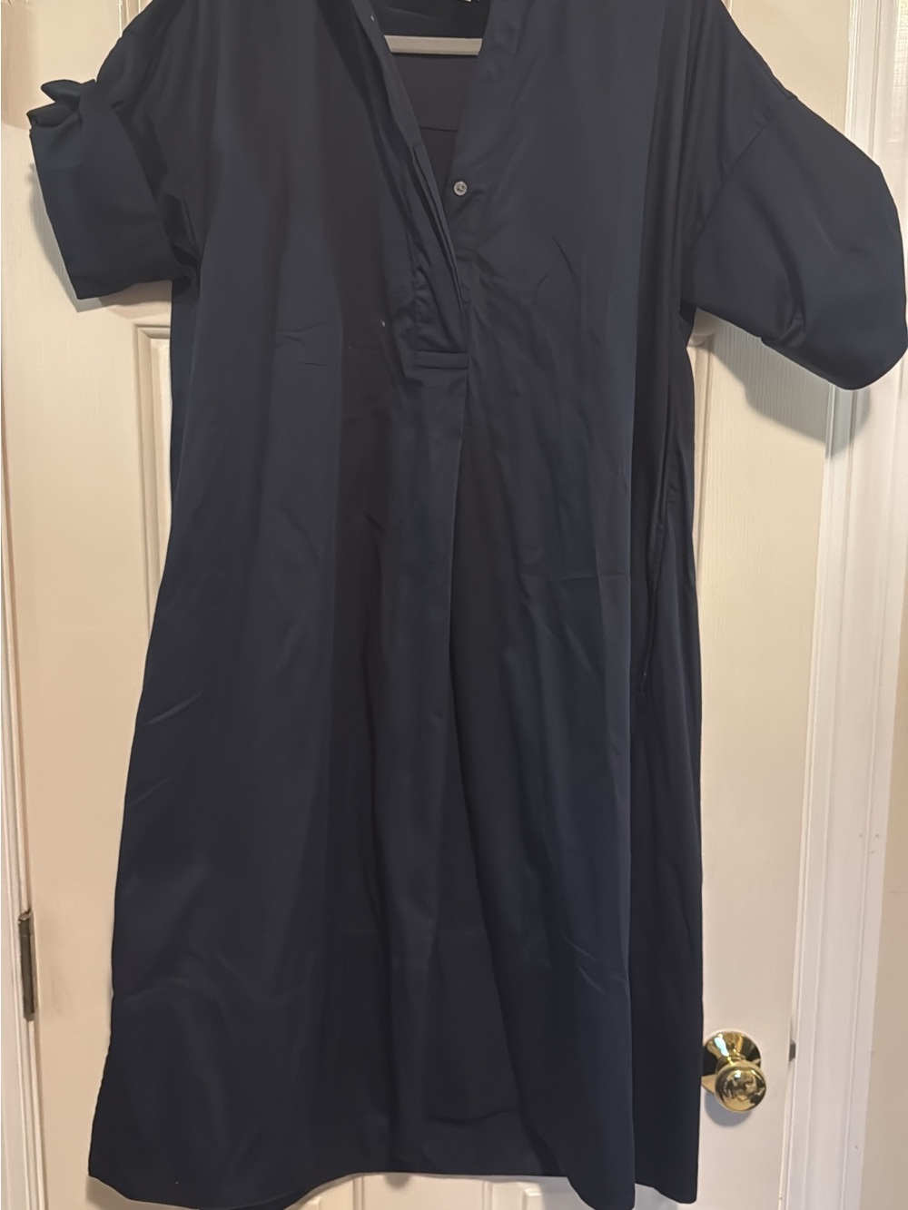 Tyler Boe Navy Midi Dress